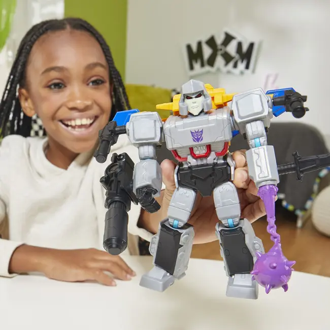 TRANSFORMERS MIX MASHERS SET FIGURINA MEGATRON 12CM SI ACCESORII VIVF9731_F9736