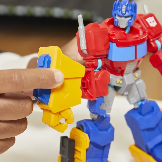 TRANSFORMERS MIX MASHERS SET FIGURINA OPTIMUS PRIME 12CM SI ACCESORII VIVF9731_F9737
