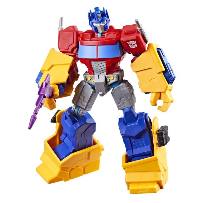 TRANSFORMERS MIX MASHERS SET FIGURINA OPTIMUS PRIME 12CM SI ACCESORII VIVF9731_F9737