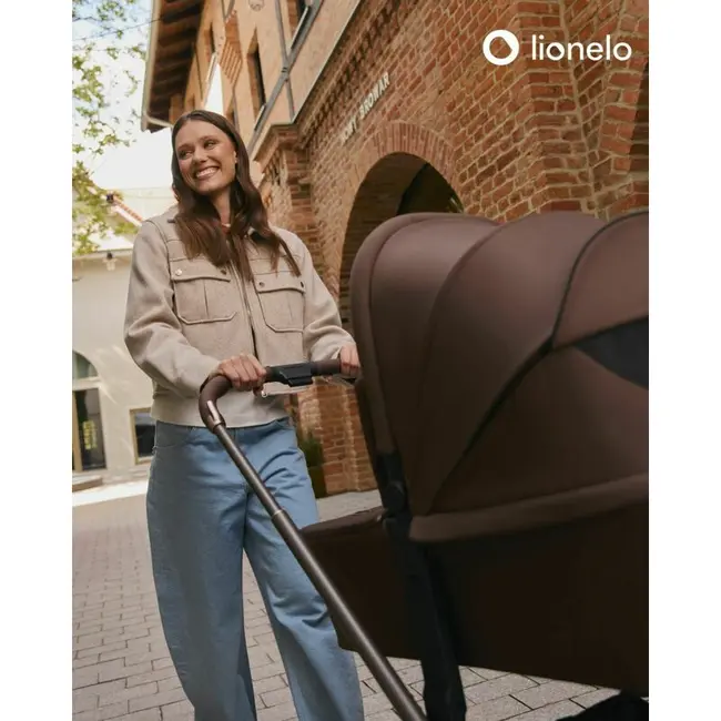 Carucior sport, Lionelo, Mika Plus, Cadru din aluminiu, Copertina XXL, Spatar reglabil in 3 pozitii, Cu accesorii, Pana la 22 kg, 6-48 luni; EN1888-1, EN1888-2 EN1466, Mocha Mousse BYNLO-MIKA_PLUS_MOCHA_MOUSSE