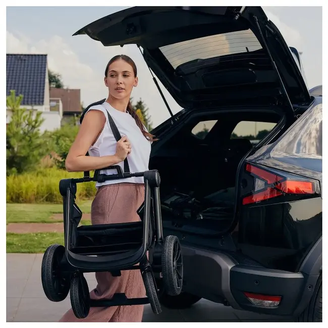 Carucior sport, Lionelo, Mika Plus, Cadru din aluminiu, Copertina XXL, Spatar reglabil in 3 pozitii, Cu accesorii, Pana la 22 kg, 6-48 luni; EN1888-1, EN1888-2 EN1466, Mocha Mousse BYNLO-MIKA_PLUS_MOCHA_MOUSSE