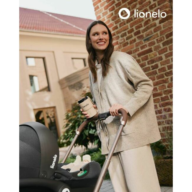 Carucior sport, Lionelo, Mika Plus, Cadru din aluminiu, Copertina XXL, Spatar reglabil in 3 pozitii, Cu accesorii, Pana la 22 kg, 6-48 luni; EN1888-1, EN1888-2 EN1466, Mocha Mousse BYNLO-MIKA_PLUS_MOCHA_MOUSSE