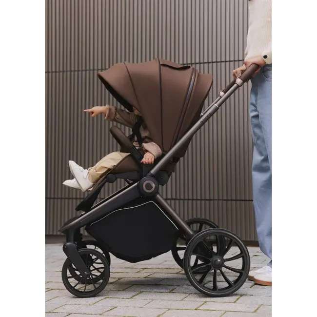 Carucior sport, Lionelo, Mika Plus, Cadru din aluminiu, Copertina XXL, Spatar reglabil in 3 pozitii, Cu accesorii, Pana la 22 kg, 6-48 luni; EN1888-1, EN1888-2 EN1466, Mocha Mousse BYNLO-MIKA_PLUS_MOCHA_MOUSSE