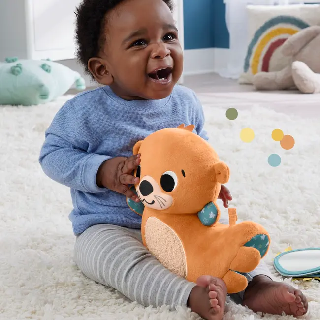 FISHER PRICE JUCARIE SENZORIALA 2 IN 1 TUMMY TIME VIDRA PENTRU BEBELUSI VIVMTHXG96