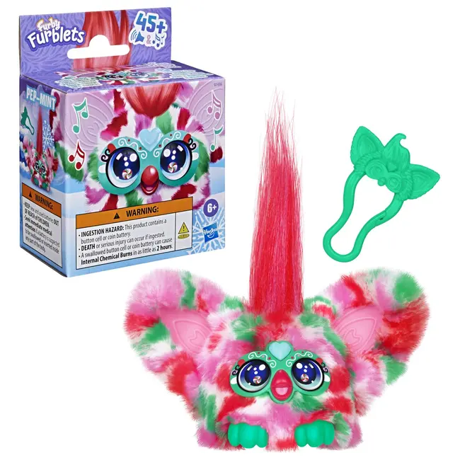 FURBY FURBLETS JUCARIE INTERACTIVA PEP MINT VIVG1436