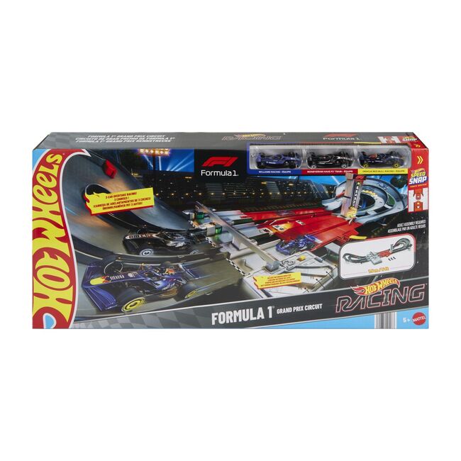 HOT WHEELS RACING CUIRCUIT DE CURSE GRAND PRIX FORMULA 1 CU 3 MASINUTE INCLUSE VIVMTJDY16