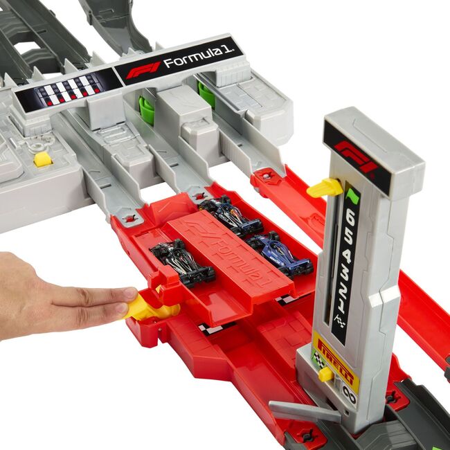 HOT WHEELS RACING CUIRCUIT DE CURSE GRAND PRIX FORMULA 1 CU 3 MASINUTE INCLUSE VIVMTJDY16