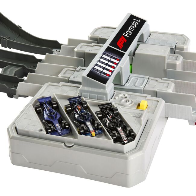 HOT WHEELS RACING CUIRCUIT DE CURSE GRAND PRIX FORMULA 1 CU 3 MASINUTE INCLUSE VIVMTJDY16