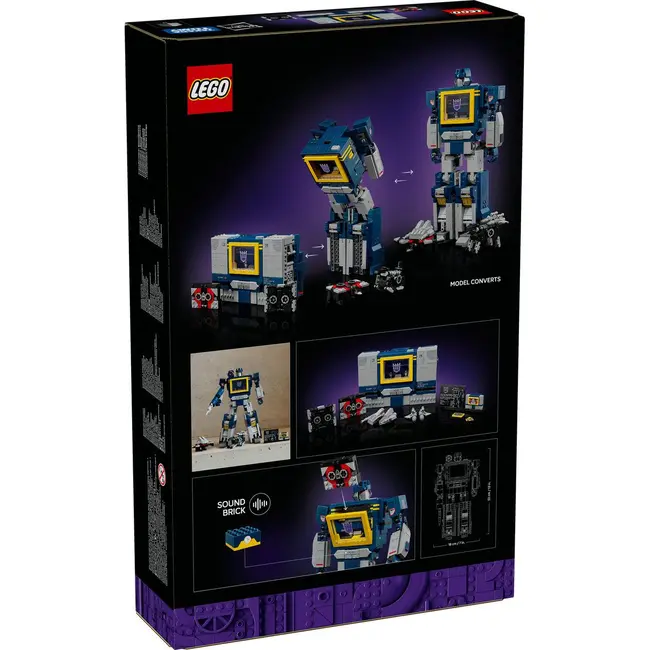 LEGO ICONS TRANSFORMERS SOUNDWAVE 10358 VIVLEGO10358