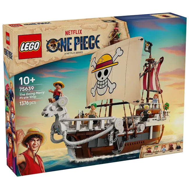 LEGO ONE PIECE CORABIA DE PIRATI FASNEATA MERRY 75639 VIVLEGO75639