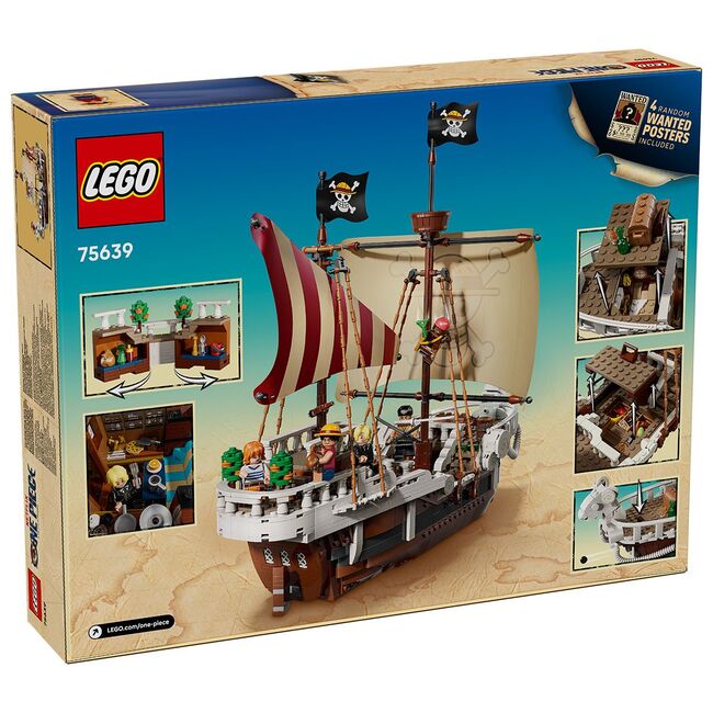 LEGO ONE PIECE CORABIA DE PIRATI FASNEATA MERRY 75639 VIVLEGO75639