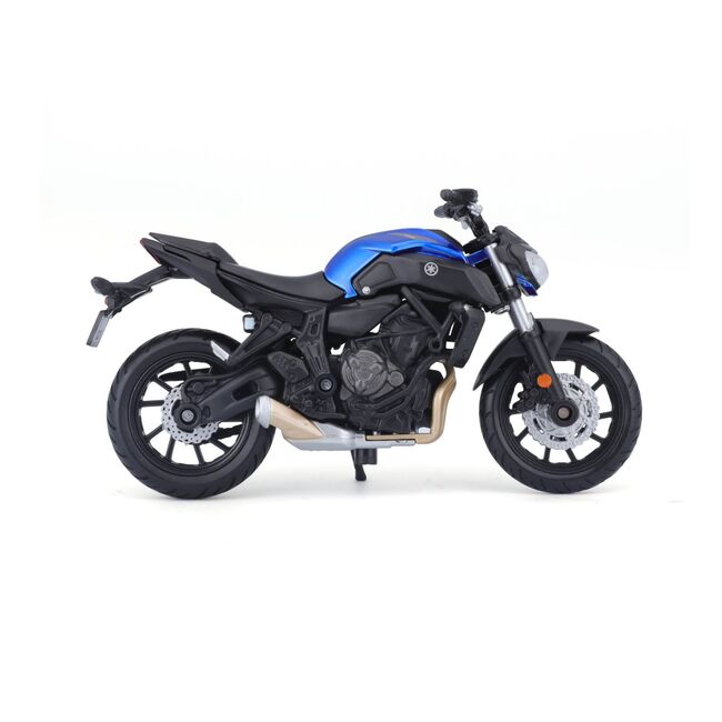 MAISTO MOTOCICLETA METALICA EDITIE SPECIALA YAMAHA MT07 SCARA 1 LA 18 VIVMST34007_YamahaMT07