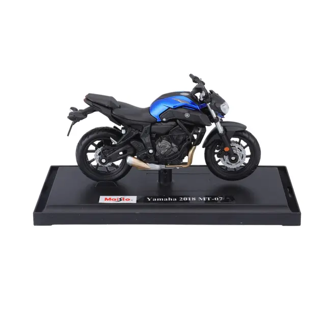 MAISTO MOTOCICLETA METALICA EDITIE SPECIALA YAMAHA MT07 SCARA 1 LA 18 VIVMST34007_YamahaMT07