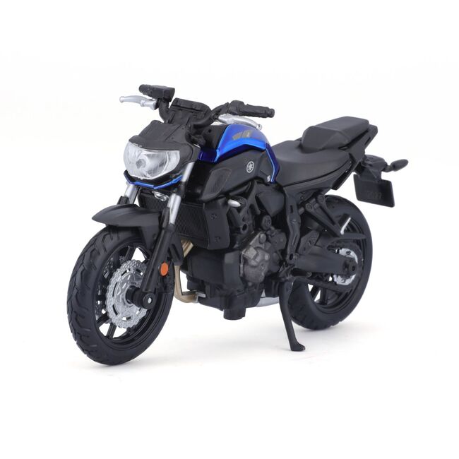 MAISTO MOTOCICLETA METALICA EDITIE SPECIALA YAMAHA MT07 SCARA 1 LA 18 VIVMST34007_YamahaMT07