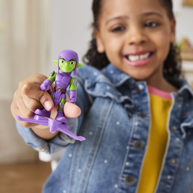 MARVEL SPIDEY SI PRIETENII SAI UIMITORI SET FIGURINA GREEN GOBLIN SI ACCESORII VIVG0661_G1461