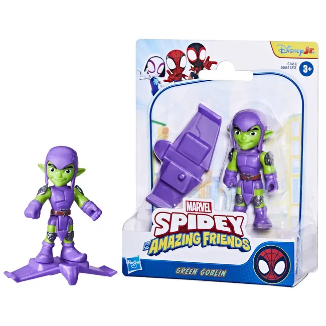 MARVEL SPIDEY SI PRIETENII SAI UIMITORI SET FIGURINA GREEN GOBLIN SI ACCESORII VIVG0661_G1461