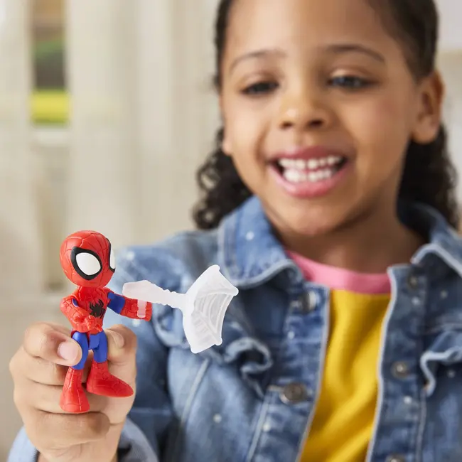 MARVEL SPIDEY SI PRIETENII SAI UIMITORI SET FIGURINA SPIDEY SI ACCESORII VIVG0661_G1458