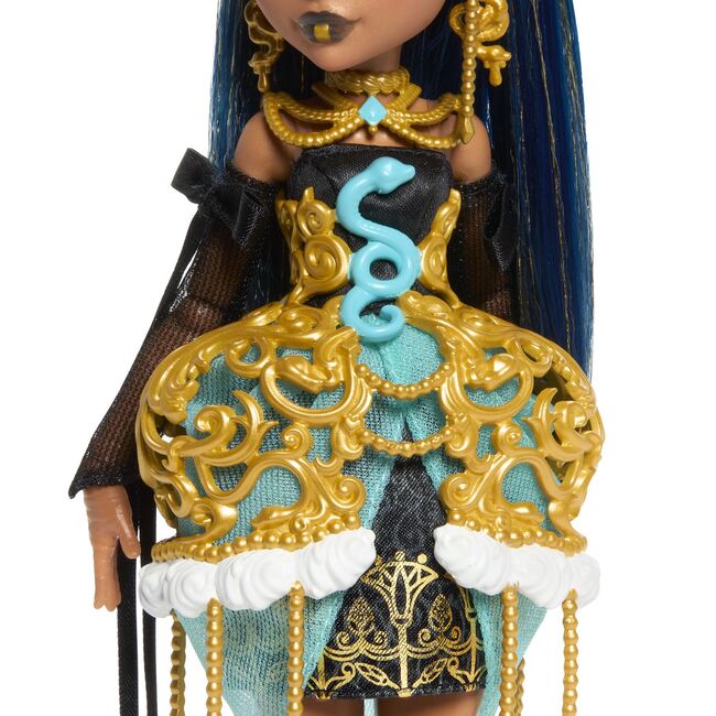 MONSTER HIGH ZIUA DE NASTERE DULCE SI INFRICOSATOARE PAPUSA CLEO DE NILE CU ACCESORII VIVMTJBG76