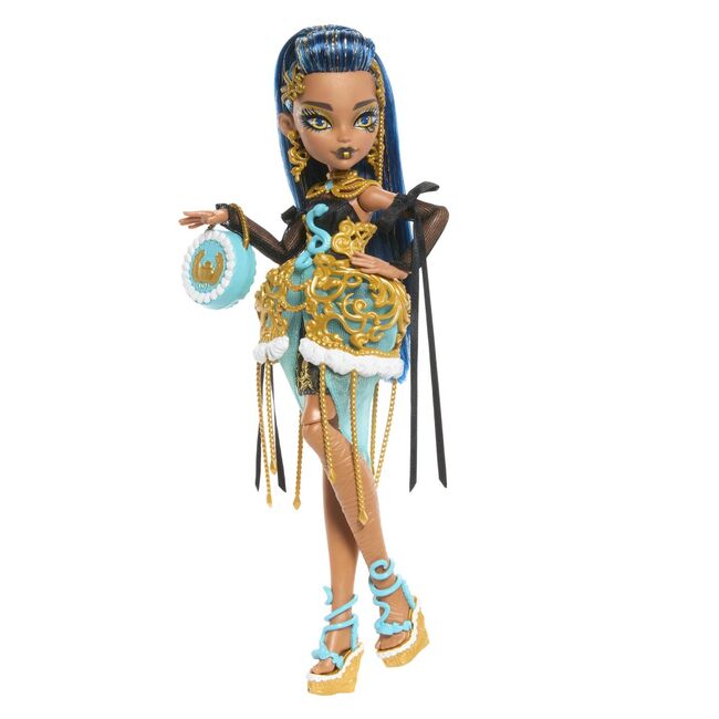 MONSTER HIGH ZIUA DE NASTERE DULCE SI INFRICOSATOARE PAPUSA CLEO DE NILE CU ACCESORII VIVMTJBG76