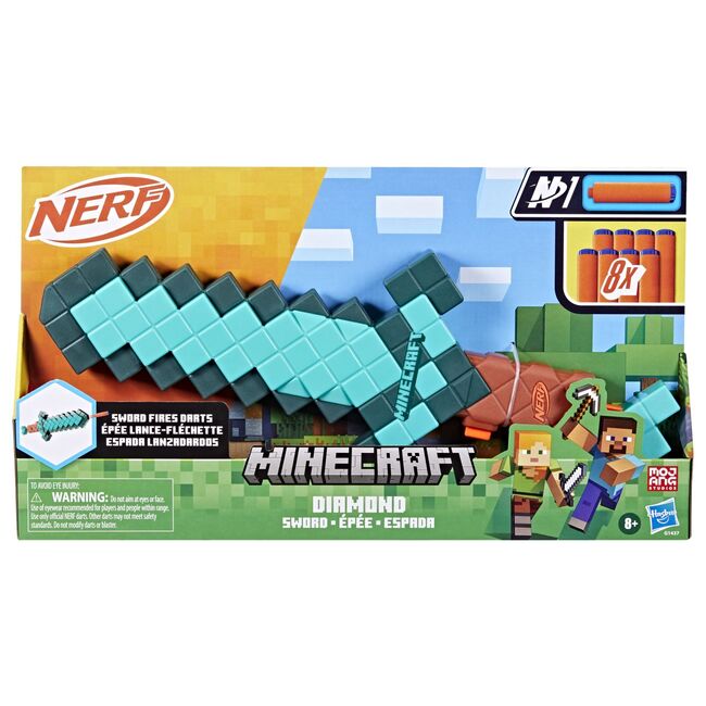 NERF BLASTER MINECRAFT DIAMOND VIVG1437