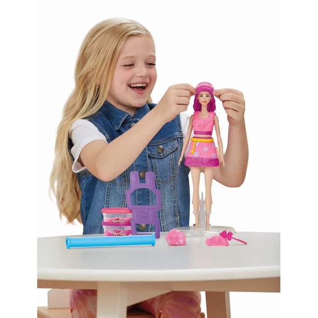 PLAY DOH BARBIE SET PLASTELINA INIMIOARE SI PAR VIVG1357