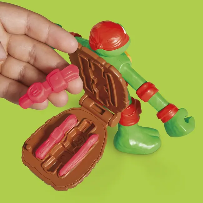 PLAY DOH POVESTIRI CU TESTOASE NINJA ADOLESCENTE MUTANTE SET PLASTELINA CREATII COWABUNGA VIVG0556