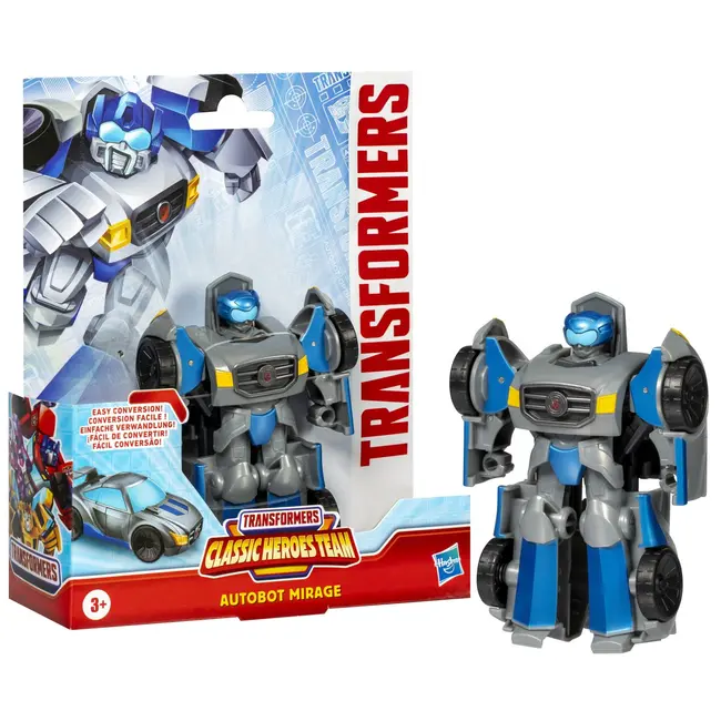 TRANSFORMERS CLASSIC HEROES TEAM ROBOT AUTOBOT MIRAGE CONVERTIBIL VIVF0719_G0450
