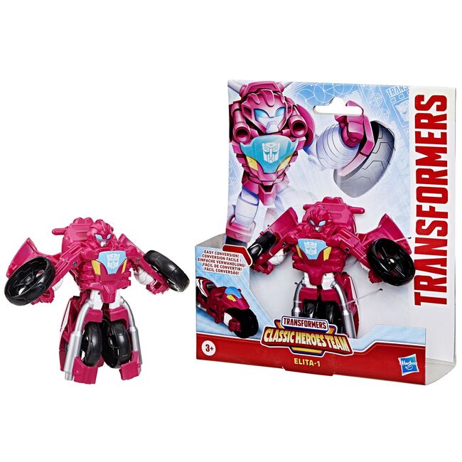 TRANSFORMERS CLASSIC HEROES TEAM ROBOT ELITA 1 CONVERTIBIL VIVF0719_G1758