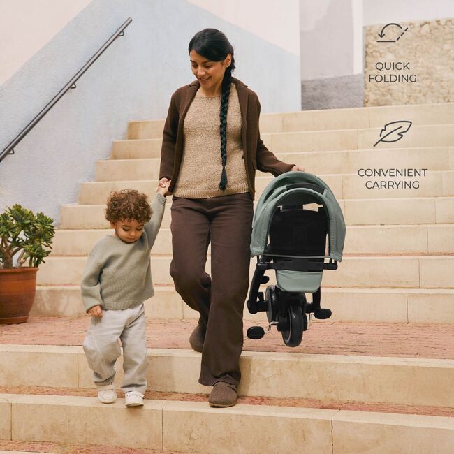 TRICICLETA KINDERKRAFT JAZZ 2, GREEN VIVKRJAZZ02GRE0000