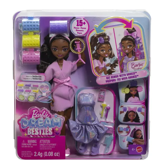 BARBIE DREAM BESTIES SET PAPUSA BARBIE BROOKLYN PREGATESTE-TE CU BARBIE VIVMTJGG39