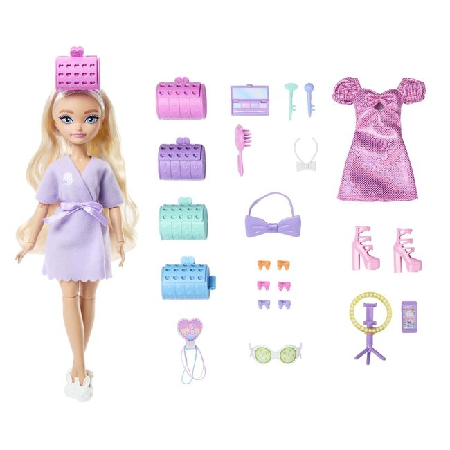 BARBIE DREAM BESTIES SET PAPUSA BARBIE MALIBU PREGATESTE-TE CU BARBIE VIVMTJGG39_JGG37