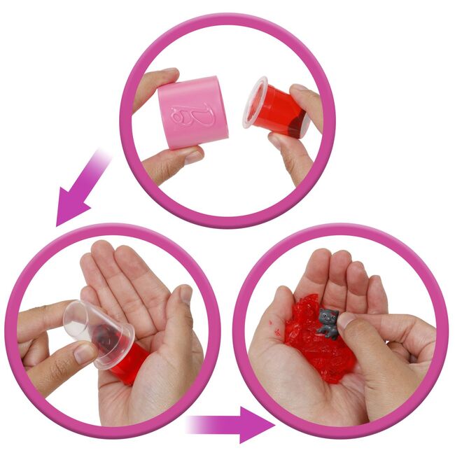 BARBIE PAPUSA PARTY UNBOXED REVEAL PETRECERE GLAM VIVMTJFY68