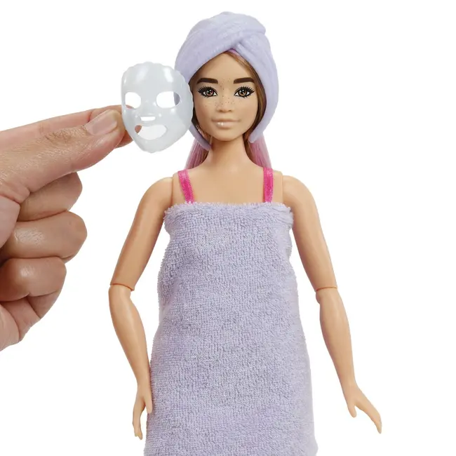 BARBIE SET PARTY UNBOXED REVEAL PAPUSA BARBIE MOV CU 10 ACCESORII SURPRIZA VIVMTJFY67