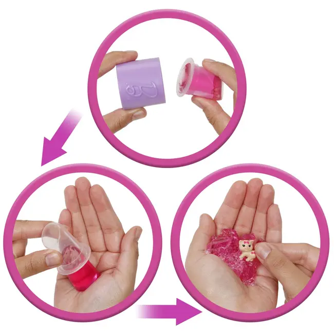BARBIE SET PARTY UNBOXED REVEAL PAPUSA BARBIE MOV CU 10 ACCESORII SURPRIZA VIVMTJFY67