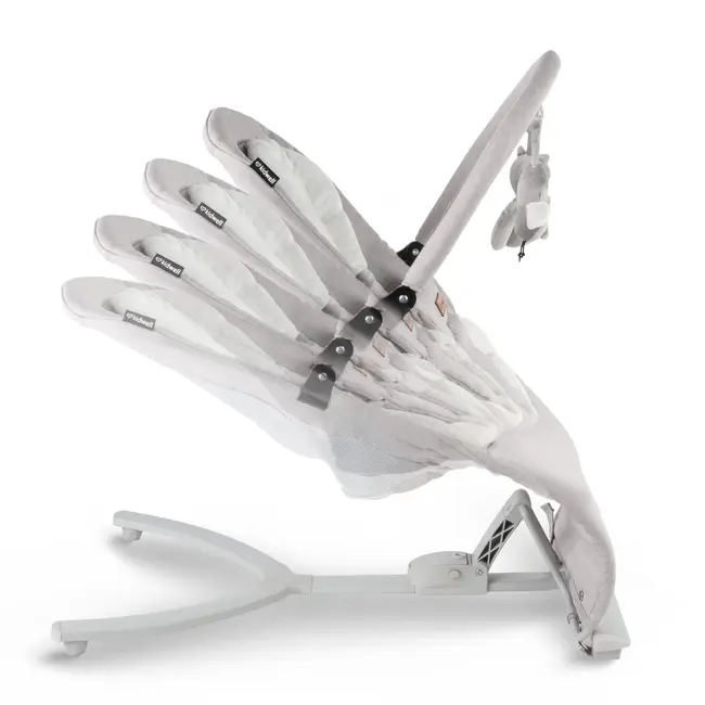 Balansoar Pentru Bebelusi Kidwell Rubi Gri Alb ,   Confort, Siguranta Si Relaxare Din Primele Zile Pjbleburub01a2