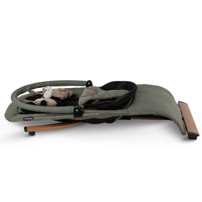 Balansoar Pentru Bebelusi Kidwell Rubi Verde Negru ,   Confort, Siguranta Si Relaxare Din Primele Zile Pjbleburub01a3