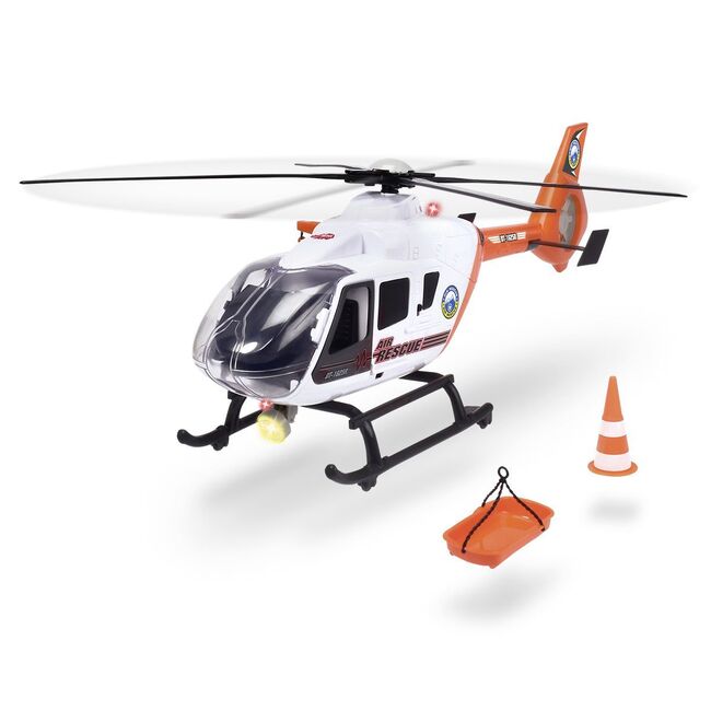 DICKIE ELICOPTER DE SALVARE MOTORIZAT CU ACCESORII 64CM VIV203719016
