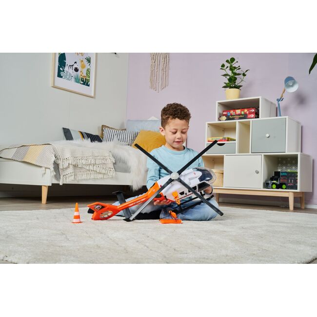 DICKIE ELICOPTER DE SALVARE MOTORIZAT CU ACCESORII 64CM VIV203719016