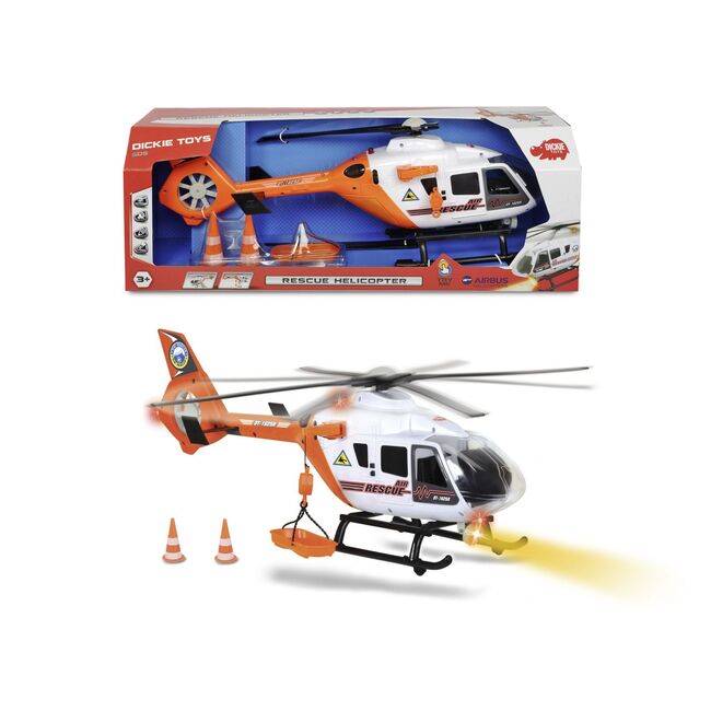 DICKIE ELICOPTER DE SALVARE MOTORIZAT CU ACCESORII 64CM VIV203719016