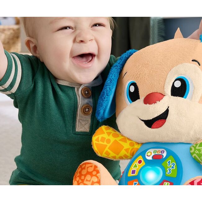 FISHER PRICE CATEL INTERACTIV CU URECHI ALBASTRE RADE SI INVATA VIVMTJFD24