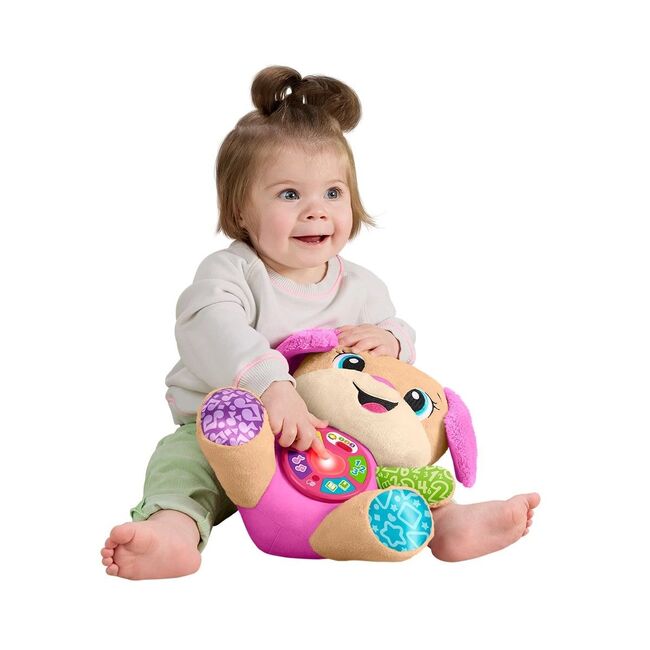 FISHER PRICE CATELUSA INTERACTIV CU URECHI ROZ RADE SI INVATA VIVMTJFD33