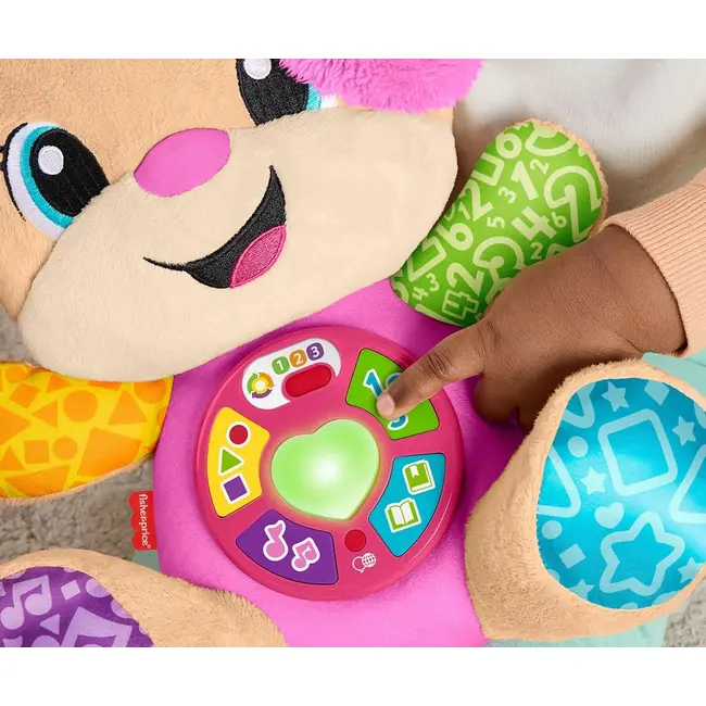 FISHER PRICE CATELUSA INTERACTIV CU URECHI ROZ RADE SI INVATA VIVMTJFD33
