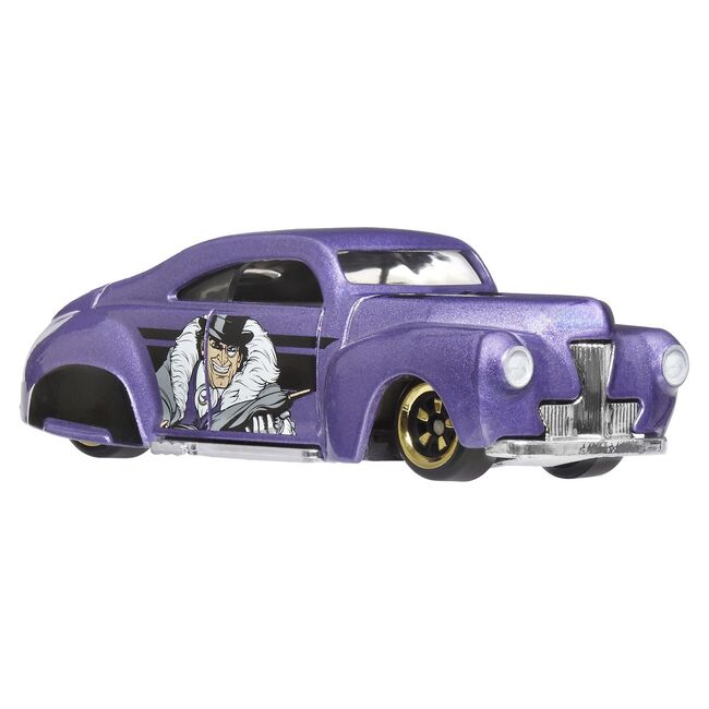 HOT WHEELS MASINA METALICA TEMATICA BATMAN TAIL DRAGGER SCARA 1 LA 64 VIVMTHDG89_JBY25