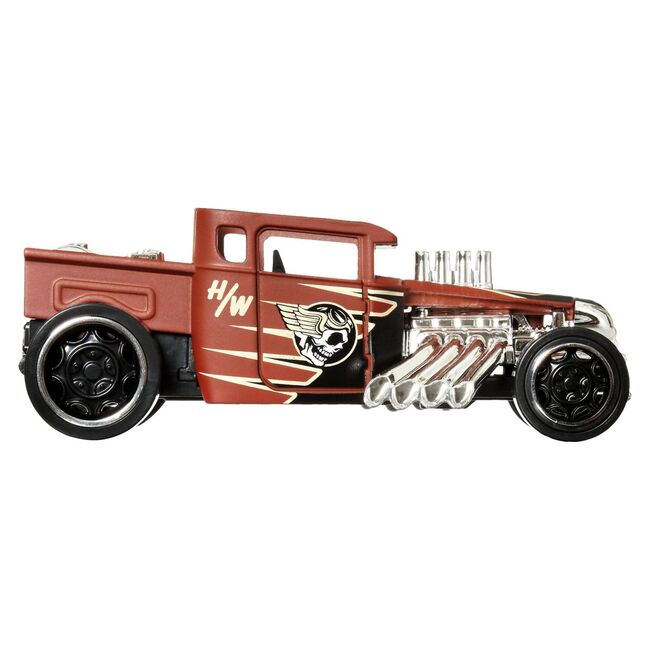 HOT WHEELS MASINUTA METALICA CU SISTEM PULL BACK BONE SHAKER MUSCLE MANIA SCARA 1 LA 43 VIVMTHPR70_HPR87
