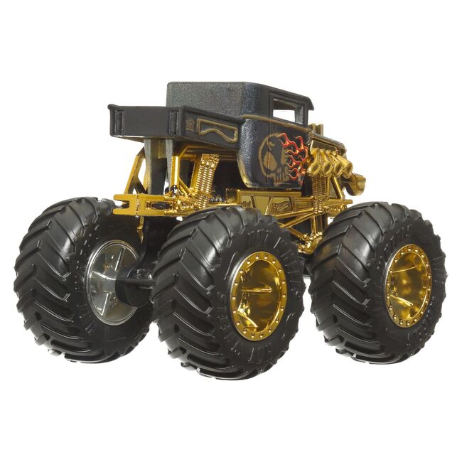 HOT WHEELS MONSTER TRUCK 50 BIGFOOT TROPHY CHAMPIONS MASINUTA BONE SHAKER SCARA 1 LA 64 VIVMTJDV96_JDV98