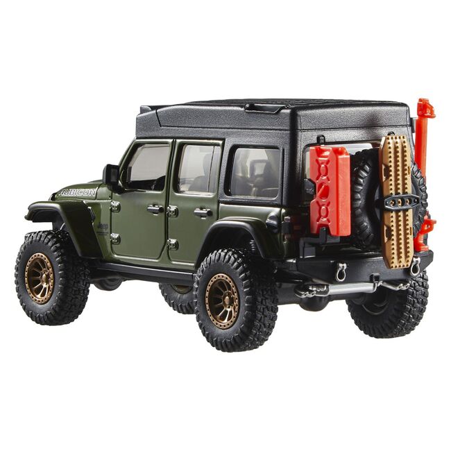 HOT WHEELS PREMIUM REAL RIDERS MASINUTA METALICA JEEP WRANGLER 392 RUBICON SCARA 1 LA 43 VIVMTHMD41_HWT19
