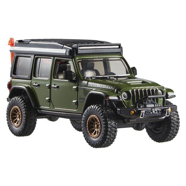 HOT WHEELS PREMIUM REAL RIDERS MASINUTA METALICA JEEP WRANGLER 392 RUBICON SCARA 1 LA 43 VIVMTHMD41_HWT19