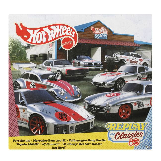HOT WHEELS REPLAY THE CLASSIC SET 7 MASINUTE METALICE SCARA 1 LA 64 VIVMTJHF01