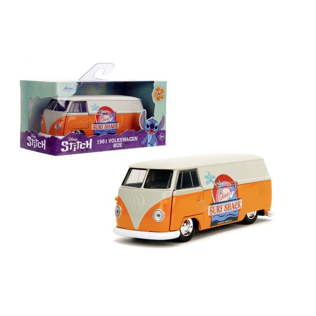 JADA DISNEY STITCH AUTOBUZ METALIC VOLKSWAGEN BUS 1961 SCARA 1 LA 32 VIV9336144314R00