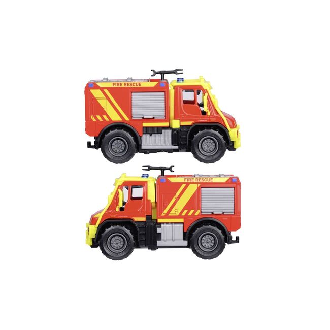 MAJORETTE MASINA METALICA DE POMPIERI MERCEDES UNIMOG U530 SCARA 1 LA 43 VIV8503712006038